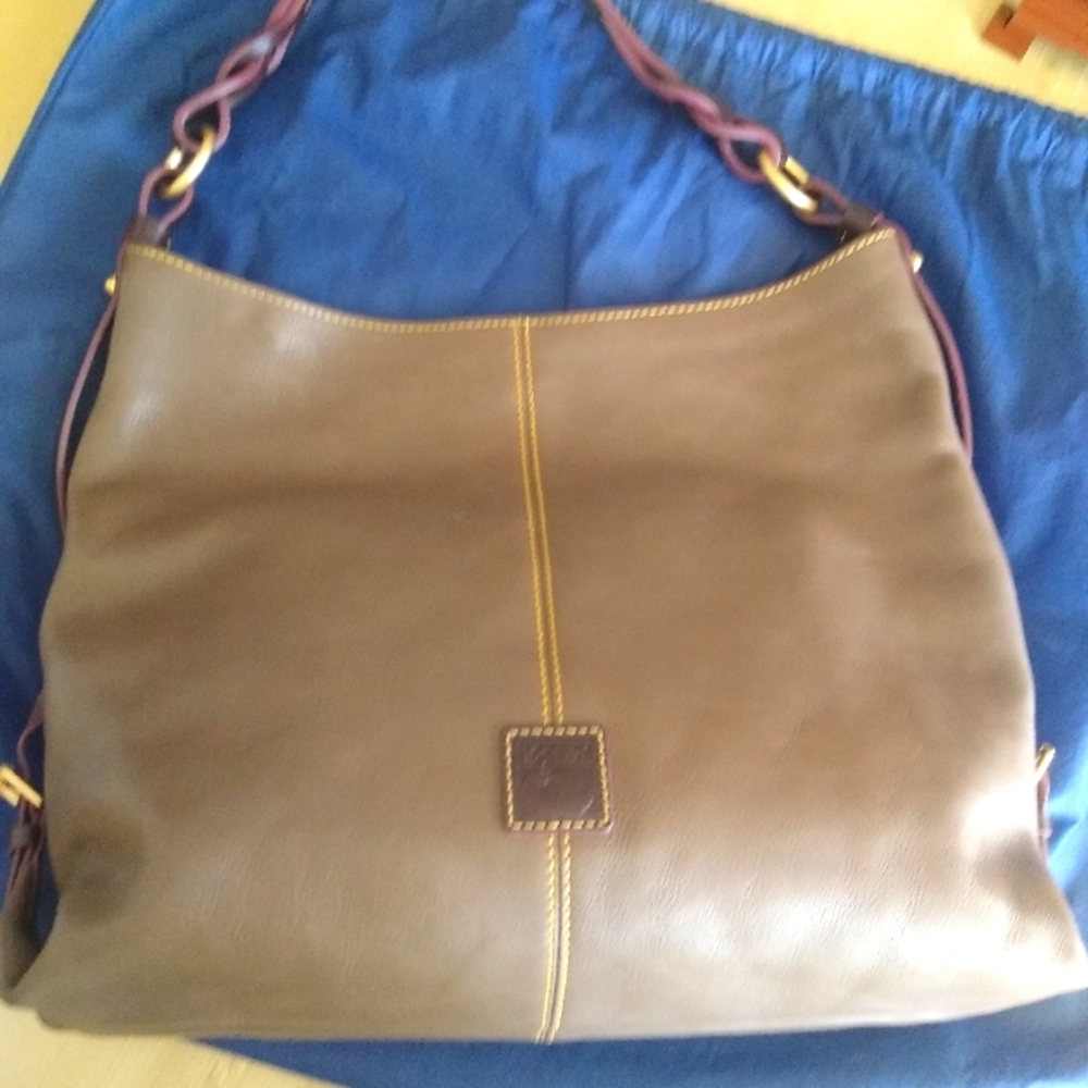 Dooney and Bourke Twist Sack shoulder bag